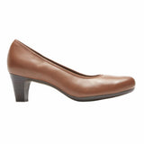 Rockport Women HEZRA PUMP ALMOND/LEATHER