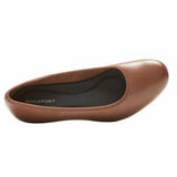 Rockport Women HEZRA PUMP ALMOND/LEATHER