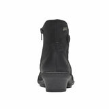Rockport Women RAVEN WATERPROOF BUTTON BT BLACK/NUBUCK WP