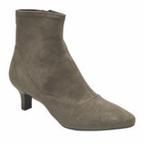 Rockport Women KIMLY STRETCH BOOTIE DK TAUPE/MICROSUEDE