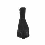 Rockport Women KIMLY STRETCH BOOTIE BLACK/MICROSUEDE