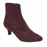 Rockport Women KIMLY STRETCH BOOTIE WINE/MICROSUEDE