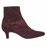 Rockport Women KIMLY STRETCH BOOTIE WINE/MICROSUEDE