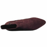 Rockport Women KIMLY STRETCH BOOTIE WINE/MICROSUEDE