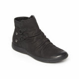Rockport Women DAISEY BUNGIE BOOT BLACK/LEATHER