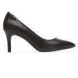 Rockport Women TOTAL MOTION 75mmPTH PLAIN PUMP BLACK/BOA/SNAKE