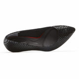 Rockport Women TOTAL MOTION 75mmPTH PLAIN PUMP BLACK/BOA/SNAKE