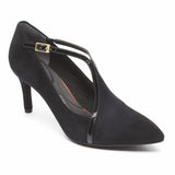 Rockport Women TOTAL MOTION 75mmPTH STRAP BLACK/KID SUEDE