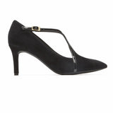 Rockport Women TOTAL MOTION 75mmPTH STRAP BLACK/KID SUEDE