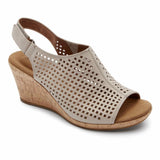 Rockport Women BRIAH PERF SLING TAUPE/LEATHER